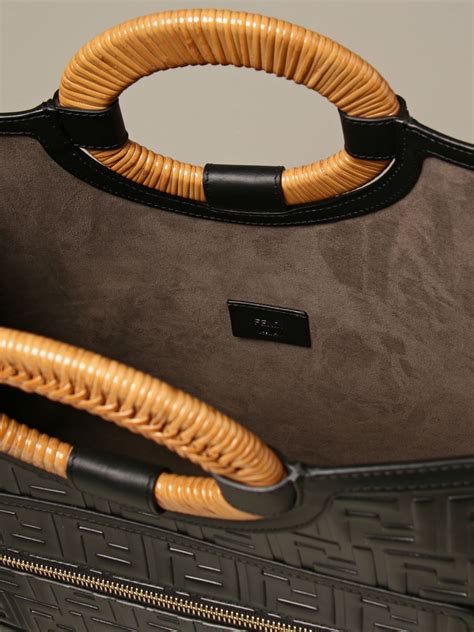 fendi runway shopping bag